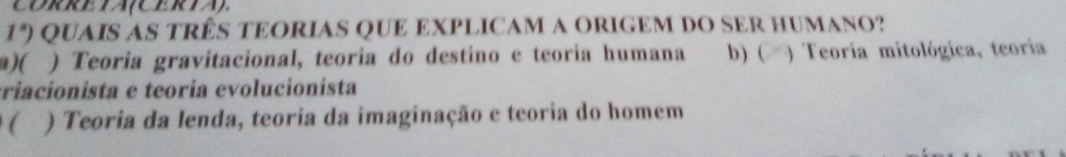 Quais As 3 Teorias Que Explicam A Origem Do Ser Humano