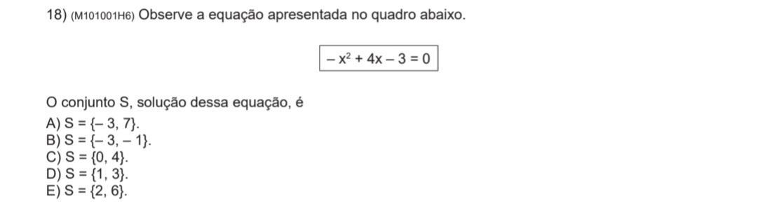 Me ajudem preciso disso pra agorinha com as contas isso e uma avaliação caed Preciso dessas respostas