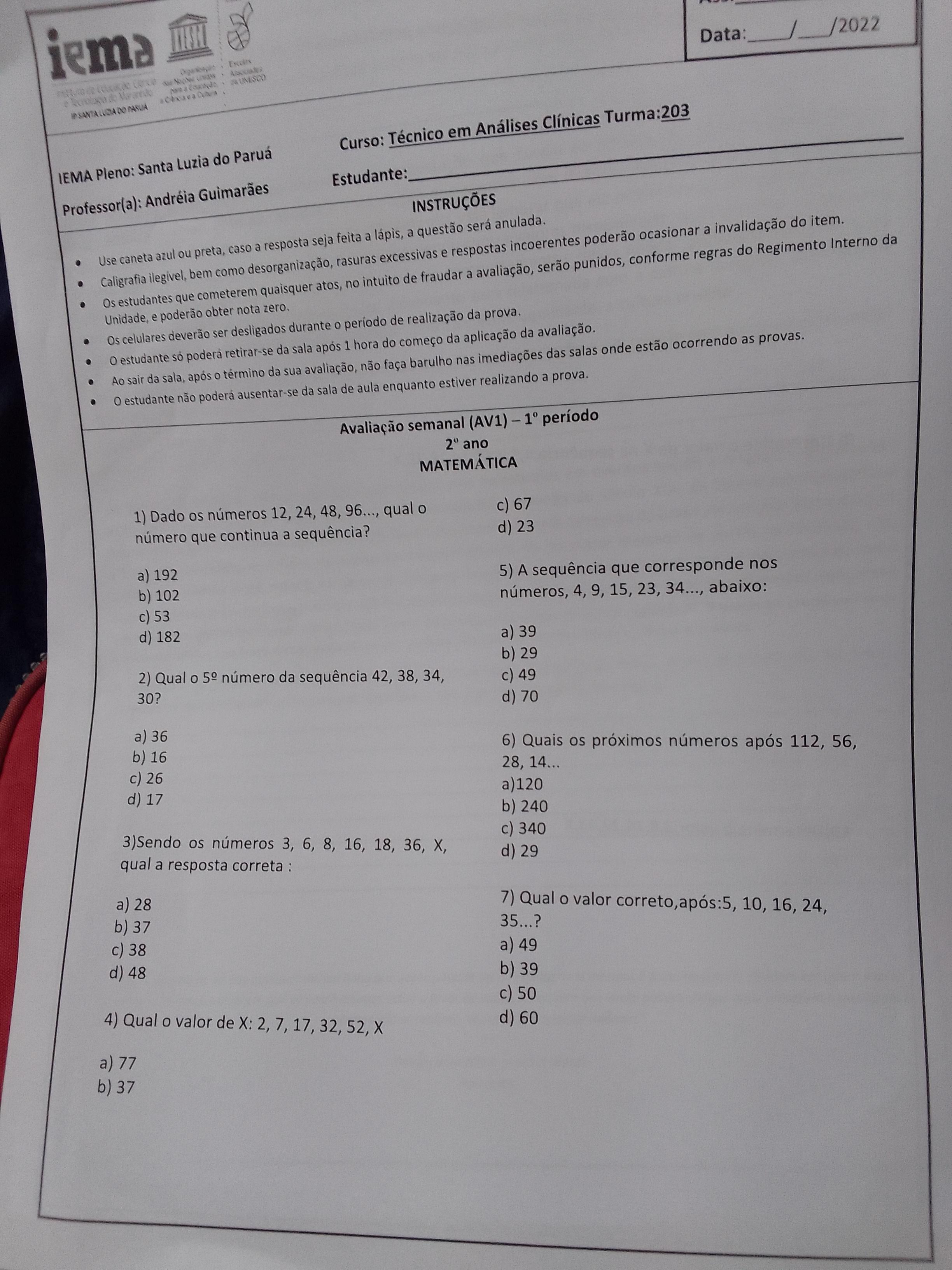 Ajuda aqui, pra hoje pfv ✨