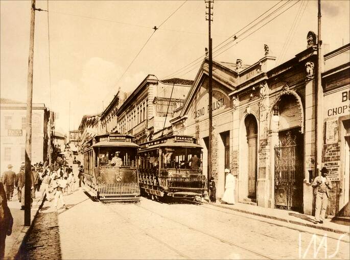 São Paulo, início da década de 1900 - Avenida São João