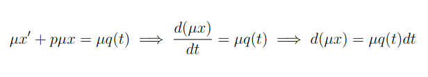 Determinação de um fator integrante geral para EDOs.